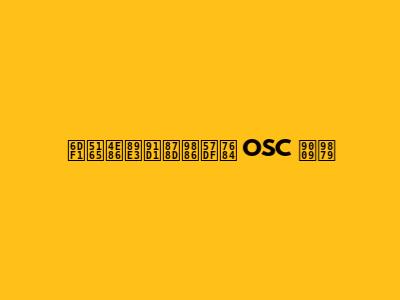 深入了解金融领域的 OSC 选项