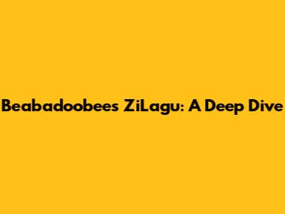Beabadoobee's ZiLagu: A Deep Dive