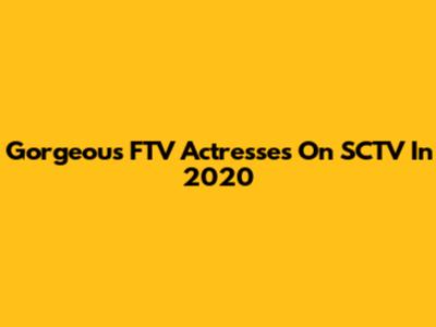Gorgeous FTV Actresses On SCTV In 2020