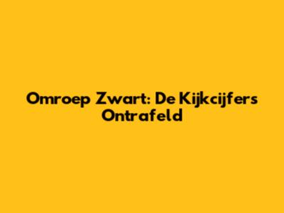 Omroep Zwart: De Kijkcijfers Ontrafeld