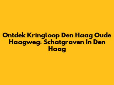 Ontdek Kringloop Den Haag Oude Haagweg: Schatgraven In Den Haag