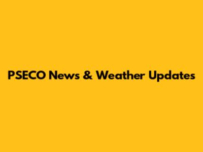 PSECO News & Weather Updates