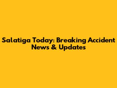 Salatiga Today: Breaking Accident News & Updates