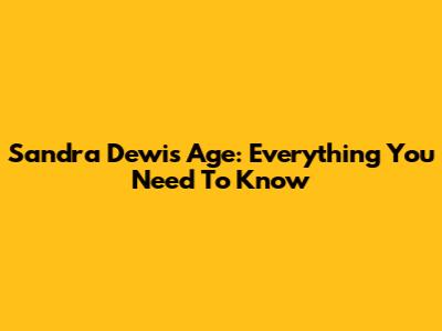 Sandra Dewi's Age: Everything You Need To Know