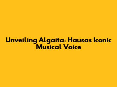 Unveiling Algaita: Hausa's Iconic Musical Voice